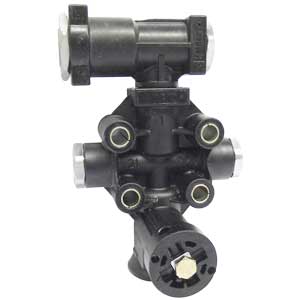 Haldex 90555106 Chassis Height Control Valve with Built-In Dump, Replaces 90554271