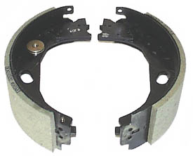 12-1/4" x 3-3/8" RH Electric Brake Shoes for Stamped Steel Backing Plate (Before April 2000)