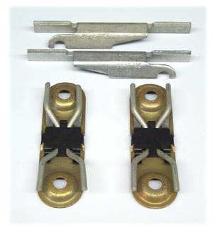 Euclid E-8576 Disc Brake Caliper Hardware Kit, 1986-1992, Use with MD236 Pad Kit, Services two calip