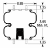 Air Bag, Replaces Granning 7025 Air Spring