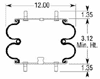 7424 - Neway 90557014 Air Bag