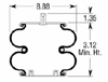 7795 - Hendrickson Trailer A14486 Lift Air Bag
