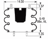 7847 - Hendrickson Trailer S8874 Air Bag