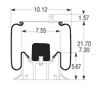 8944 - Hendrickson Trailer S20217 (HT-190U) Air Bag