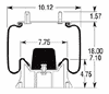 9010 - Hendrickson Trailer S2827 Air Bag