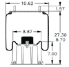 9158 - Neway 90557005, Hendrickson Trailer S2063 Air Bag