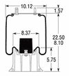 9275 - Ridewell 1003589275C Air Bag
