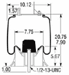 9496 - Neway 90557208 Air Bag