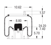 9580 - Hendrickson Turner S20127 Air Bag
