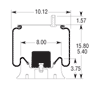 9640 - Hendrickson Trailer S20223 (HT-190T and HS-190T) Air Bag