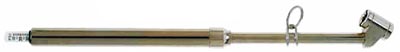 Dual foot angled head truck tire gauge