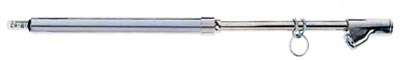 Dual foot straight-on head truck tire gauge