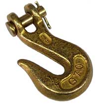 Grade 70 Clevis Grab Hook For 5/16" Transport Chain