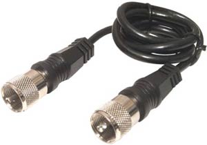 9 Ft. Plug to Plug Coaxial Cable
