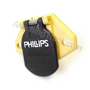 Phillips Industries 16-826 ISO QCS Harness 7-Way Wiring Socket