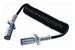 12 ft. 7-Way PERMACOIL Coiled Cable Assembly, Die-Cast Plugs