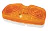 Pro LED Amber Double Bullseye Marker Light