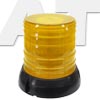 Pro LED High Profile Amber LED Beacon with Pipe Mount - 10-30 VDC