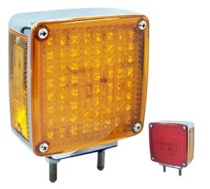 PRo LED Right-Hand Double-Face Pedestal Turn Signal Light