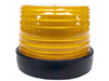 Pro LED 500 Series Amber Beacon with Permanent Stud Mount - 10-30 VDC
