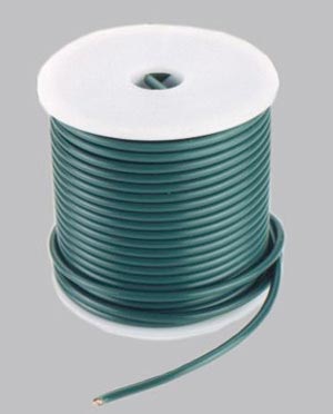 Green 12 Gauge Primary Wire (100 Feet Roll)