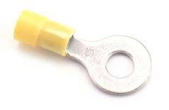 12-10 Gauge Wire Ring Tongue, #8 - #10 Screw Hole