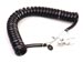 12 ft. 6-Way Heavy-Duty Coiled Cable Assembly, Die-Cast Plugs