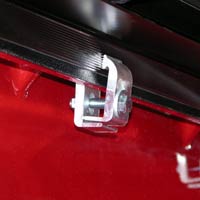 The Access Tonneau Cover uses clamps for a quick and easy installation.