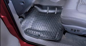 Black Husky Liner Front Floor Liner