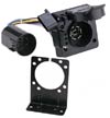 7-Way RV OEM to 7-Way RV Blade and 4-Way Flat, Hoppy Multi-Tow 7:4 Adapter GM & Ford