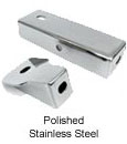 Polished brackets