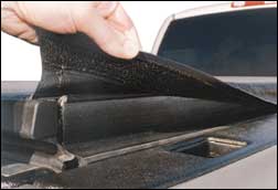 TruXedo covers use Velcro to seal the sides.