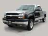 Chevy Silverado with a chrome bug shield