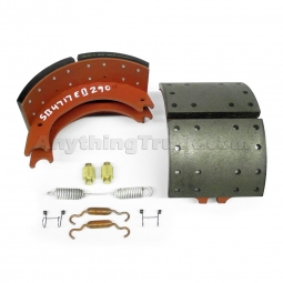 Air Brake Shoe Kit for Eaton 15" x 8-5/8" Brakes, Includes Two Shoes and Hardware