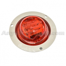 Truck-Lite 10279R Flange-Mounted Red LED 2.5" Clearance/Marker Light, Uses Standard Plug
