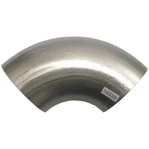 PTP 10339 90 Degree 4" OD-OD Aluminized Exhaust Elbow - 4.5" Legs, 4.5" Radius PTP 10339 90 Degree 4" OD-OD Aluminized Exhaust Elbow - 4.5" Legs, 4.5" Radius