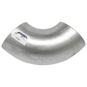PTP 10340 90 Degree 5" OD-OD Aluminized Exhaust Elbow - 5.5" Legs, 5.5" Radius PTP 10340 90 Degree 5" OD-OD Aluminized Exhaust Elbow - 5.5" Legs, 5.5" Radius