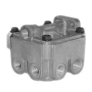 Haldex KN28080 Relay Valve - Single Control Line, 7.0 PSI Crack Pressure, OEM# N30096N Haldex KN28080 Relay Valve - Single Control Line, 7.0 PSI Crack Pressure, OEM# N30096N