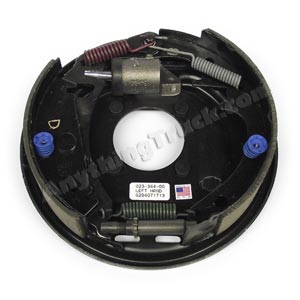 Dexter Axle K23-344-00 10" x 2.25" LH Hydraulic Free Backing Brake Assembly Dexter Axle K23-344-00 10" x 2.25" LH Hydraulic Free Backing Brake Assembly
