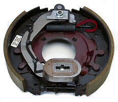 12-1/4" x 2-1/2" 7.2K LH Electric Brake Assy with 4 Bolt Backing Plate for Dexter Axles 12-1/4" x 2-1/2" 7.2K LH Electric Brake Assy with 4 Bolt Backing Plate for Dexter Axles