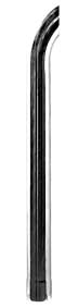 5" ID x 48" Curved Top Chrome Exhaust Stack 5" ID x 48" Curved Top Chrome Exhaust Stack