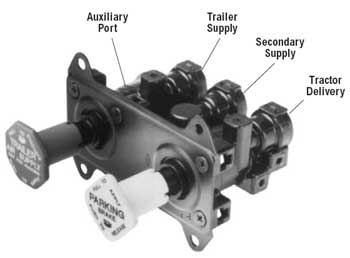 Bendix 800259 MV-3 Control Module - 1/4"-20 Threaded Mounting Holes, 3/8" Push-In Fittings Bendix 800259 MV-3 Control Module - 1/4"-20 Threaded Mounting Holes, 3/8" Push-In Fittings