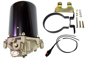 Aftermarket 24-Volt AD-9 Air Dryer with Mounting Bracket and Wire Harness Aftermarket 24-Volt AD-9 Air Dryer with Mounting Bracket and Wire Harness