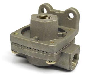 PTP 288251 Quick Release Air Brake Valve - 3/8" NPT Ports, 1 PSI Crack Pressure