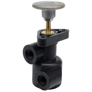 KN20031PTP Push-Pull Panel Mount Valve, 25-35 PSI Automatic Release Pressure
