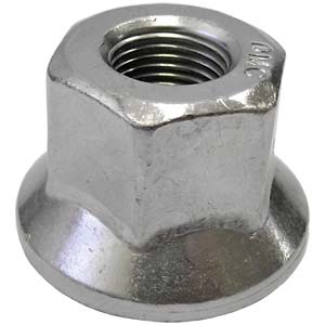 BWP M-1266 5/8"-18 Flanged Wheel Nut, Right-Hand Thread