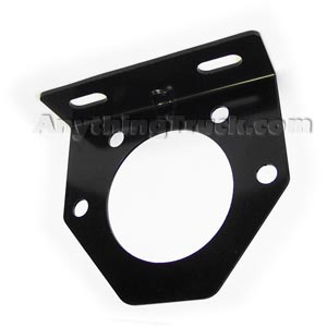 Tow Pro M3036 Mounting Bracket for 7-Way Trailer Wiring Sockets, with Hardware