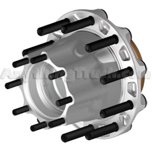 ConMet 10001573 Aluminum Drive Hub with Long Studs for Aluminum Wheels