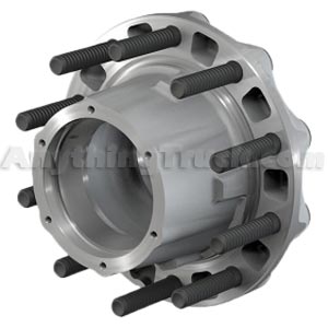 ConMet 105776 Aluminum Trailer Hub with Long Studs for Aluminum Wheels ConMet 105776 Aluminum Trailer Hub with Long Studs for Aluminum Wheels