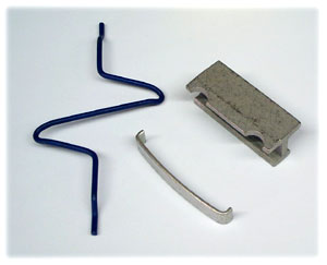 Disc Brake Caliper Hardware Kit (Does One Brake Caliper), Use with MD450 Pad Kit